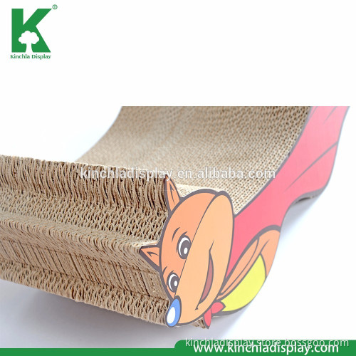 Lovely Shaped Cat Scratch Post Board From China Manufacturer